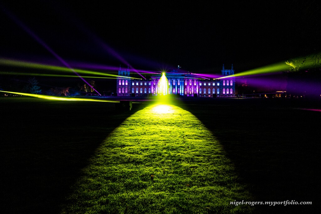 Blenheim Palace Spot lights by nigelrogers