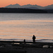 Sunset Dad and Daughter by seattlite