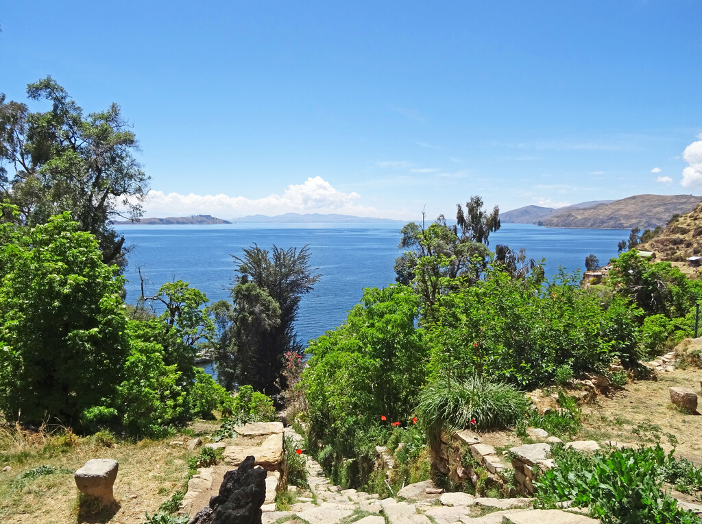 Sun Island, Lake Titicaca  by marianj