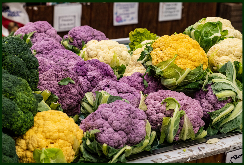 Colourful Cauliflower by hjbenson