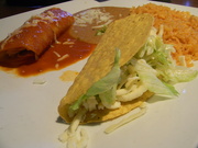 21st Nov 2022 - Enchilada, Taco, Rice and Beans