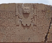 27th Oct 2022 - Detail from the Gateway of the Sun, Tiwanaku, Bolivia