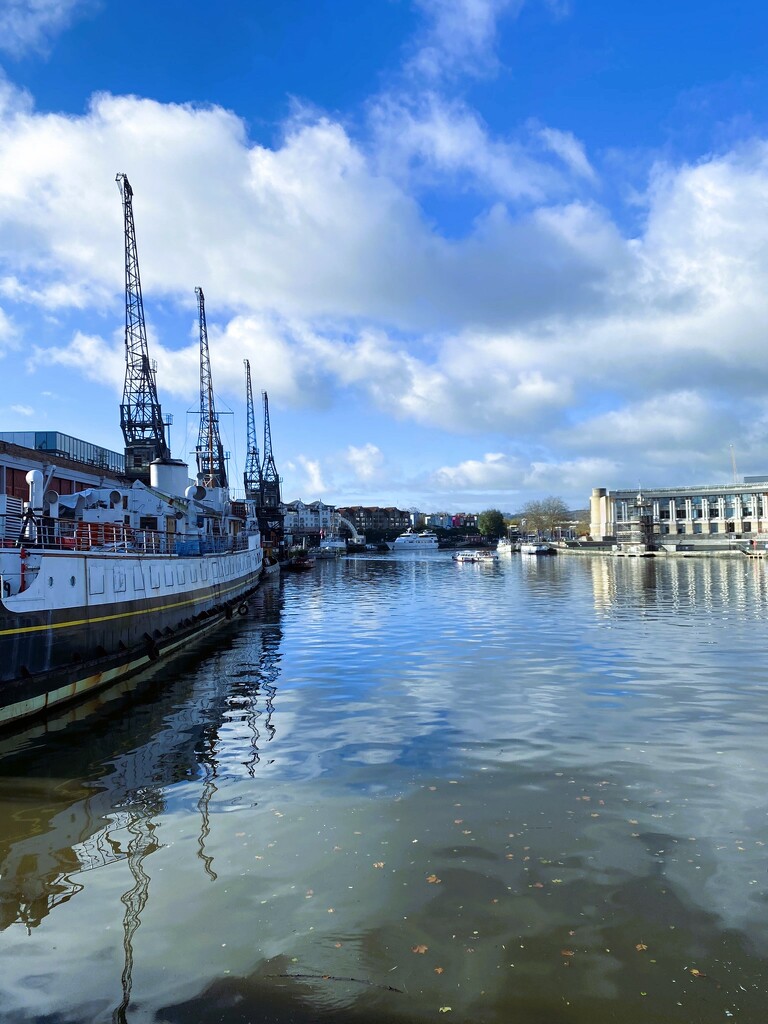 a bright morning at the harbourside by cam365pix