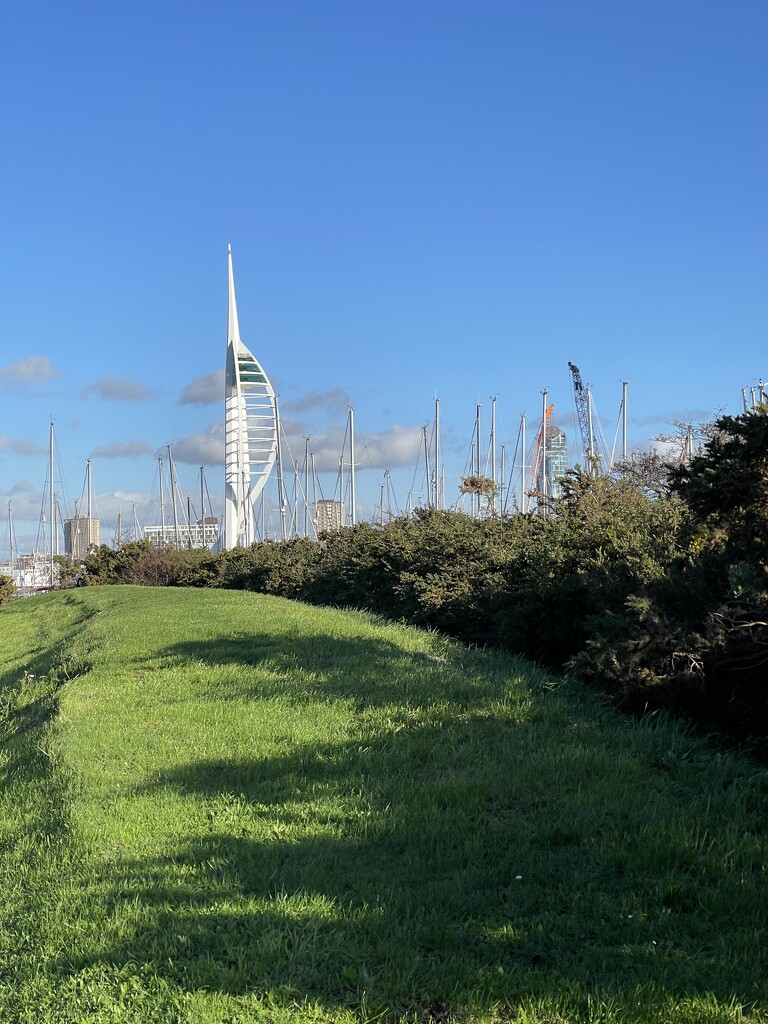 Another view of the Spinnaker.  by bill_gk