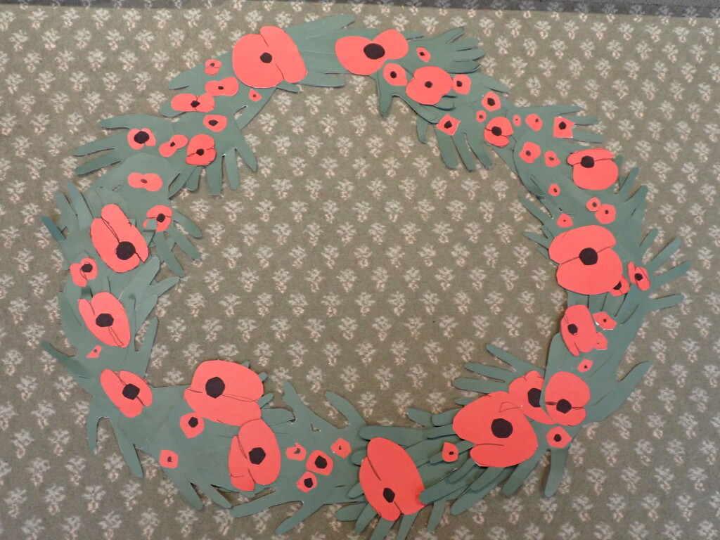 Remembrance Sunday wreath by speedwell