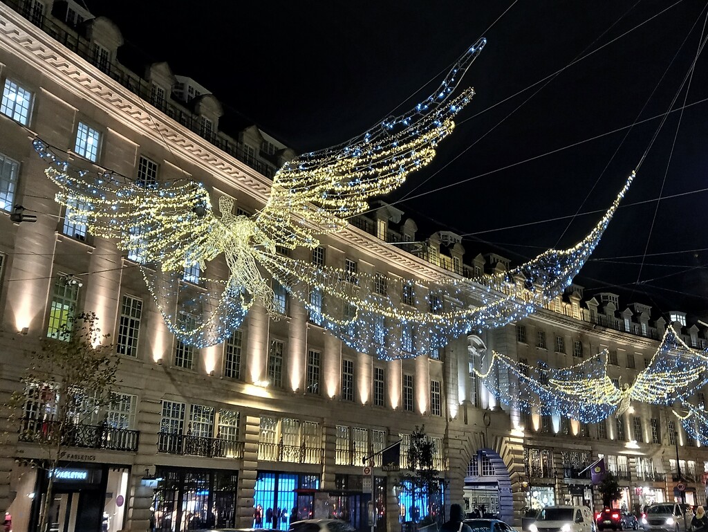 Regent Street lights on the way home from an evening in town by 365jgh