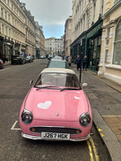 26th Nov 2022 - White heart on pink car. 