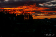 26th Nov 2022 - Sunset from my porch