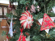 27th Nov 2022 - Christmas tree decorations by a local sewing group  