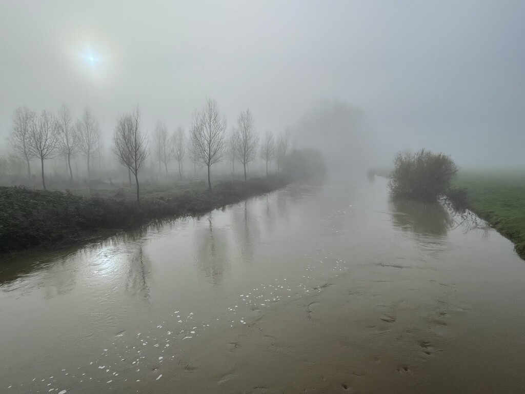 Misty morning on the Medway  by jeremyccc