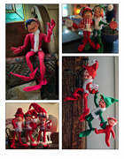 28th Nov 2022 - The AnnaLee Elves appeared today.