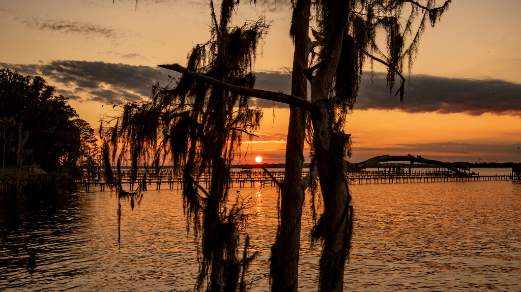 Tonight's Sunset With Minimal Clouds! by rickster549