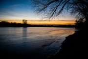 27th Nov 2022 - Ice on the Lake at Dawn