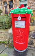 1st Dec 2022 - No post today (strike), but the postbox is ready for the season!