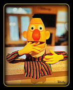 3rd Dec 2022 - Bert puppet Packed in my Garage