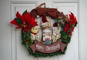 3rd Dec 2022 - Kitty holiday wreath