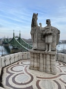 3rd Dec 2022 - Stephen I and Liberty Bridge, Budapest