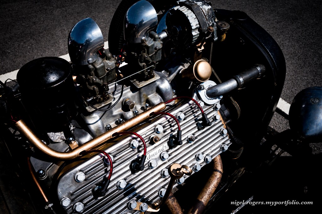 Hot Rod Engine by nigelrogers