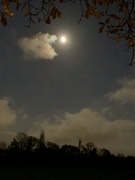 4th Dec 2022 - Moon And Cloud