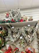 5th Dec 2022 - Christmast heart wreaths. 