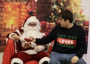 4th Dec 2022 - Alex meets Santa