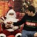 Alex meets Santa