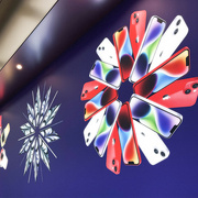 2nd Dec 2022 - Snowflakes At The Apple Store