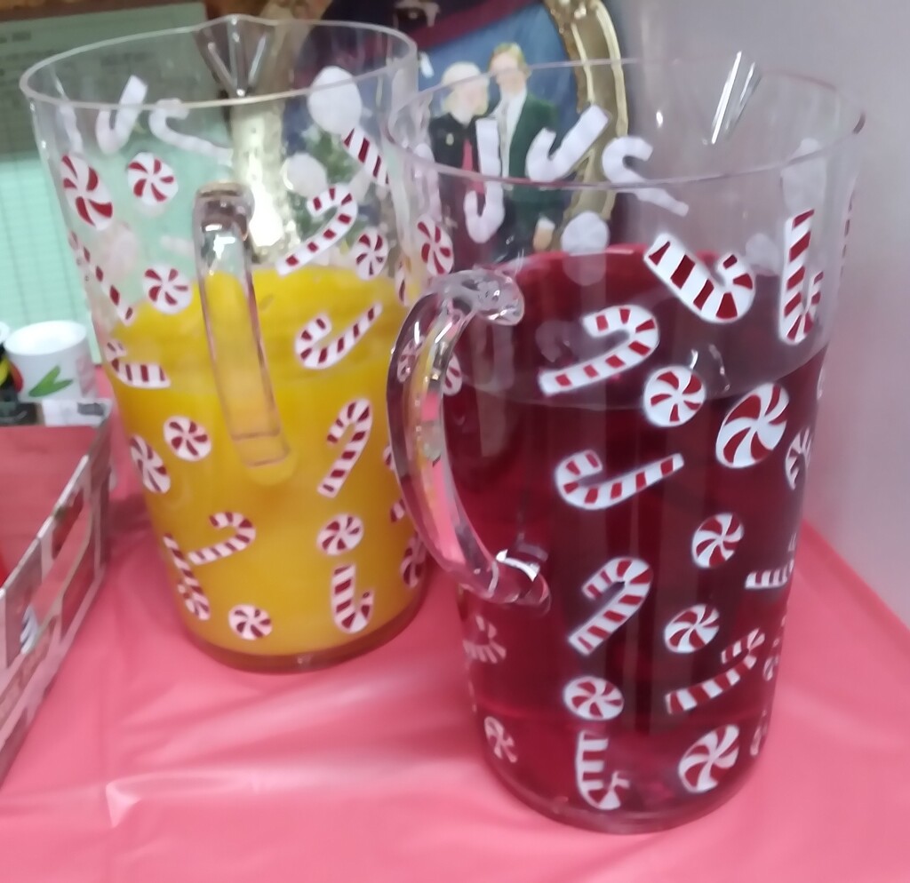 Holiday Pitchers  by julie