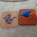 Hand-painted Coasters  by mozette
