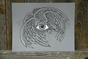 6th Dec 2022 - Winged Eye drawing 