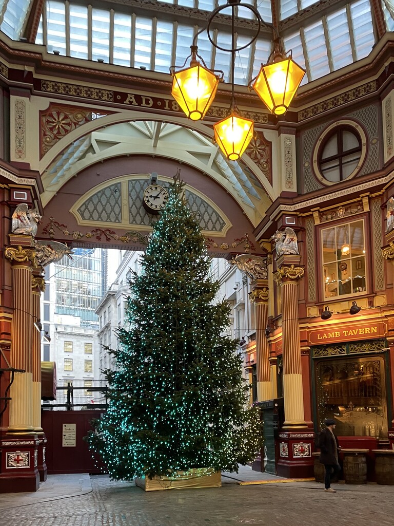 Leadenhall Market looking festive  by jeremyccc