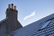 8th Dec 2022 - Interesting cloud above the rooftops!