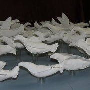 24th Nov 2022 - Flock of handmade doves
