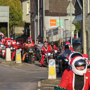 3rd Dec 2022 - Arrival of the Santas on Motorbikes