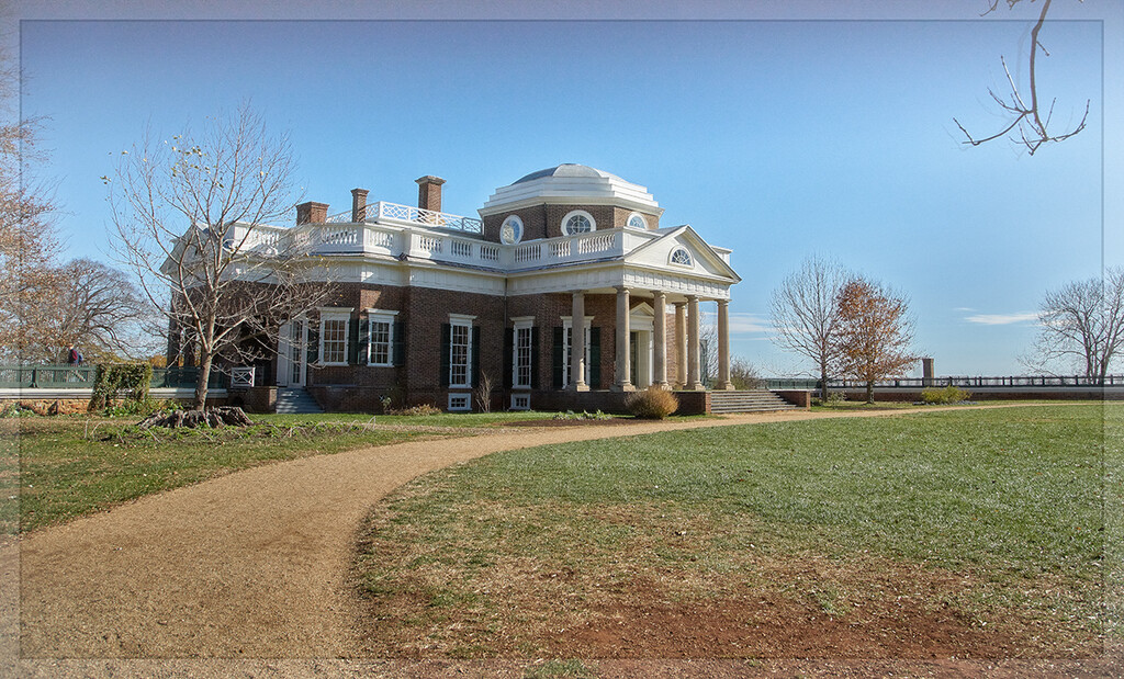 The House at Monticello by gardencat