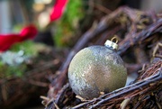 10th Dec 2022 - Rustic Christmas ball