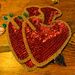 Two red hearts.  by cocobella