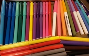 12th Dec 2022 - Colouring pens. Useful on a cold, snowy Monday.