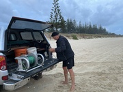 12th Dec 2022 - Preparing to set the torpedo yes did get a couple of nice size snapper 