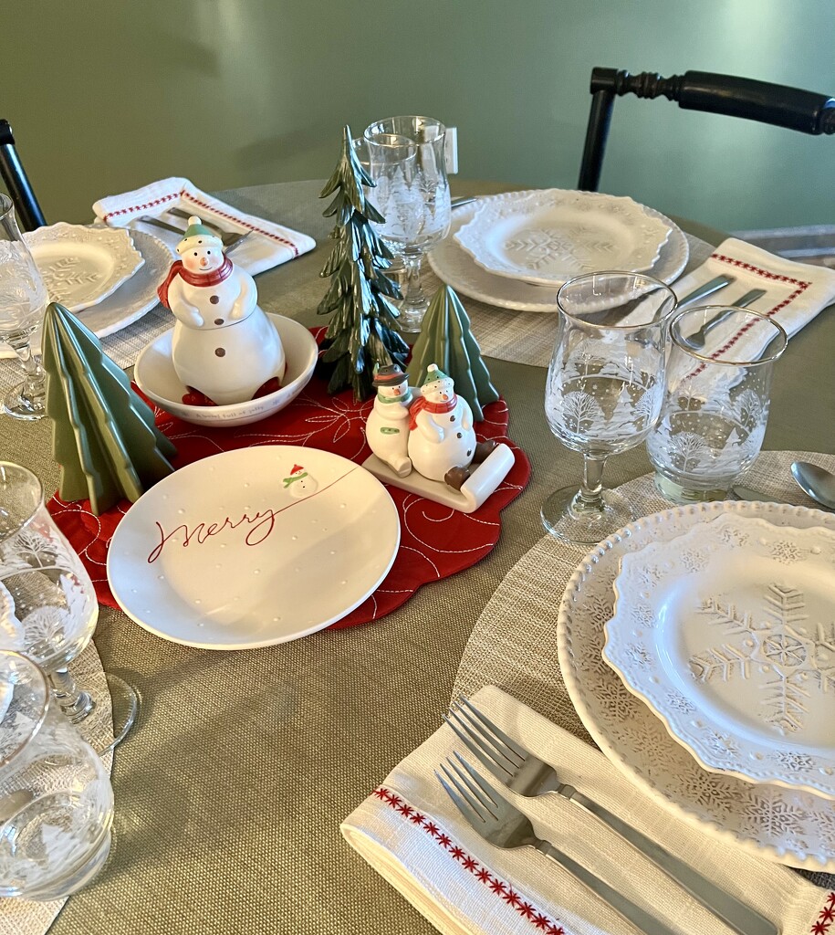 Christmas Breakfast Table by calm