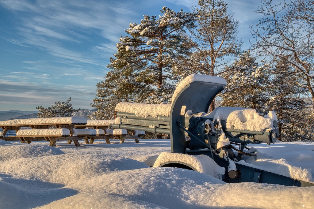 Snow cannon by okvalle