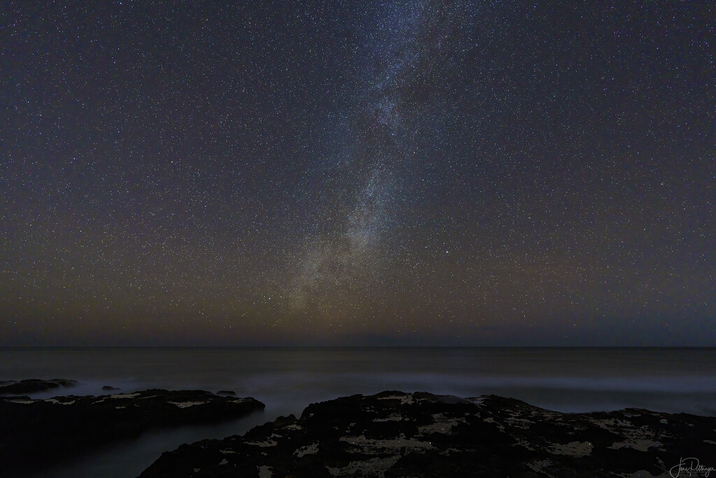 Milky Way at Thor's Well by jgpittenger