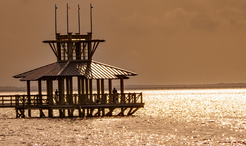Sun Glimmer on the Pier! by rickster549