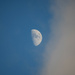 Clouds and Moon Collide by kareenking