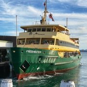 21st Dec 2022 - MV Freshwater. Manly ferry in Sydney Harbour. Built 1982 and still delivering. 