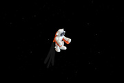 26th Dec 2022 - Kinder Egg astronaut explores space...