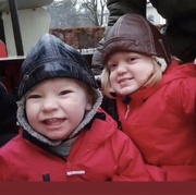 22nd Dec 2022 - Our Grandsons in Sweden Fred and Merlin .