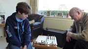 25th Dec 2022 - Chess with Grampy