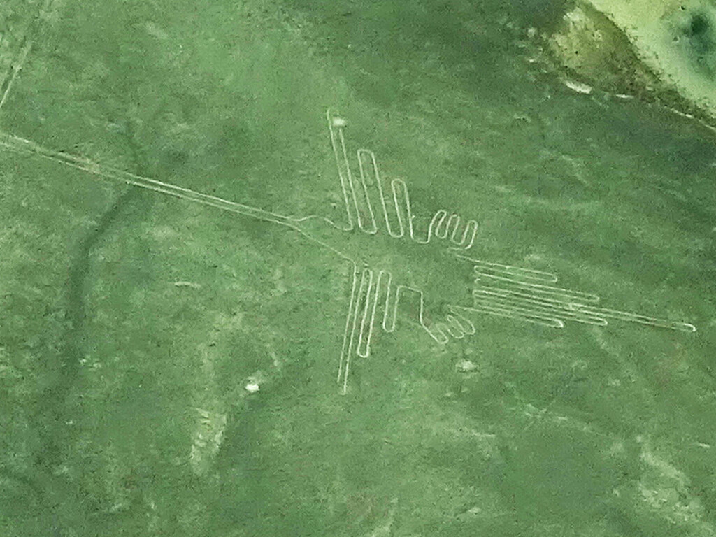 Hummingbird, Nazca Lines  by marianj