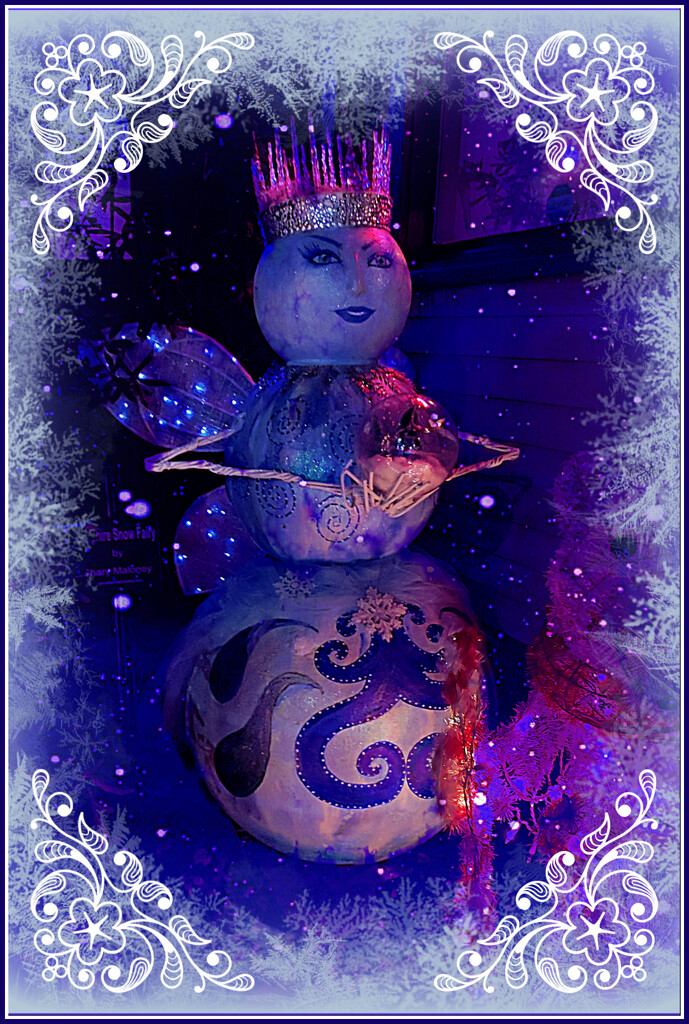 Sapphire Snow Fairy by olivetreeann